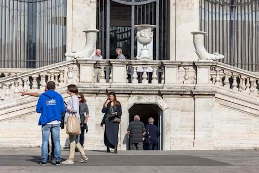 Entrance of Villa Borghese