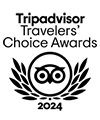 Travelers Choice Award on TripAdvisor